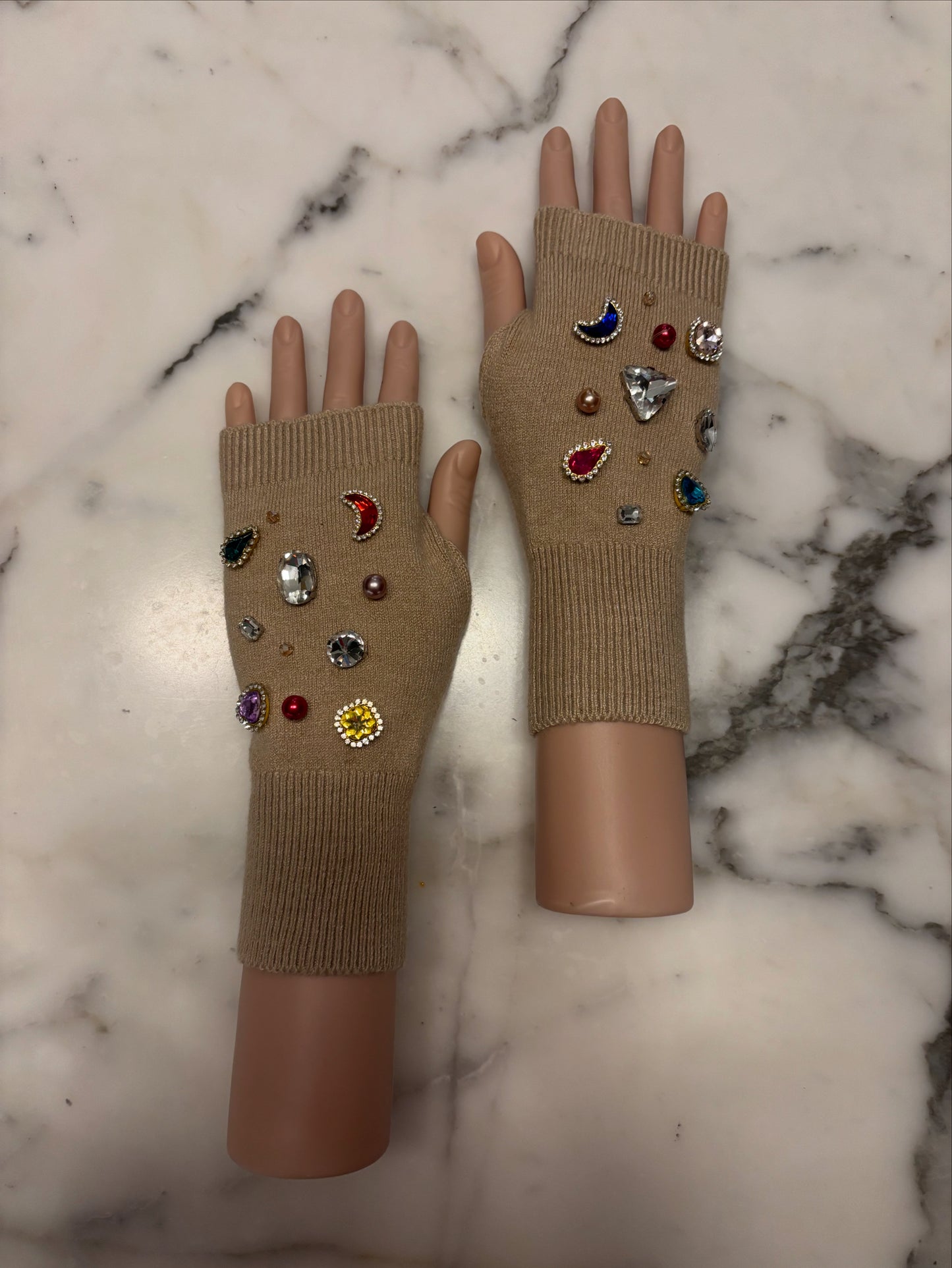 Cashmere Fingerless Gloves
