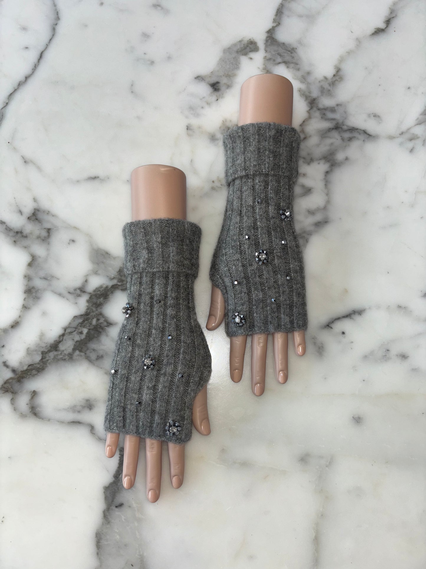 Cashmere Fingerless Gloves