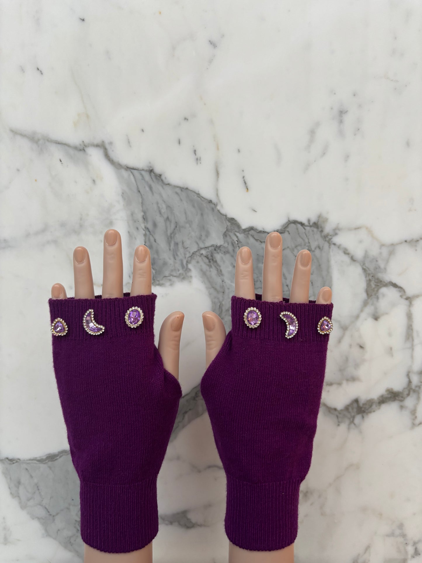 Cashmere Fingerless Gloves