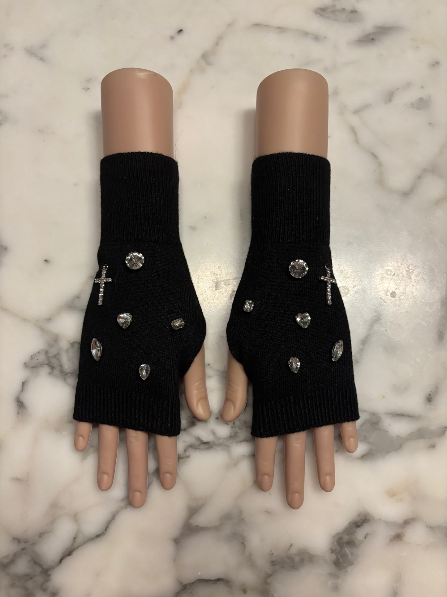 Cashmere Fingerless Gloves
