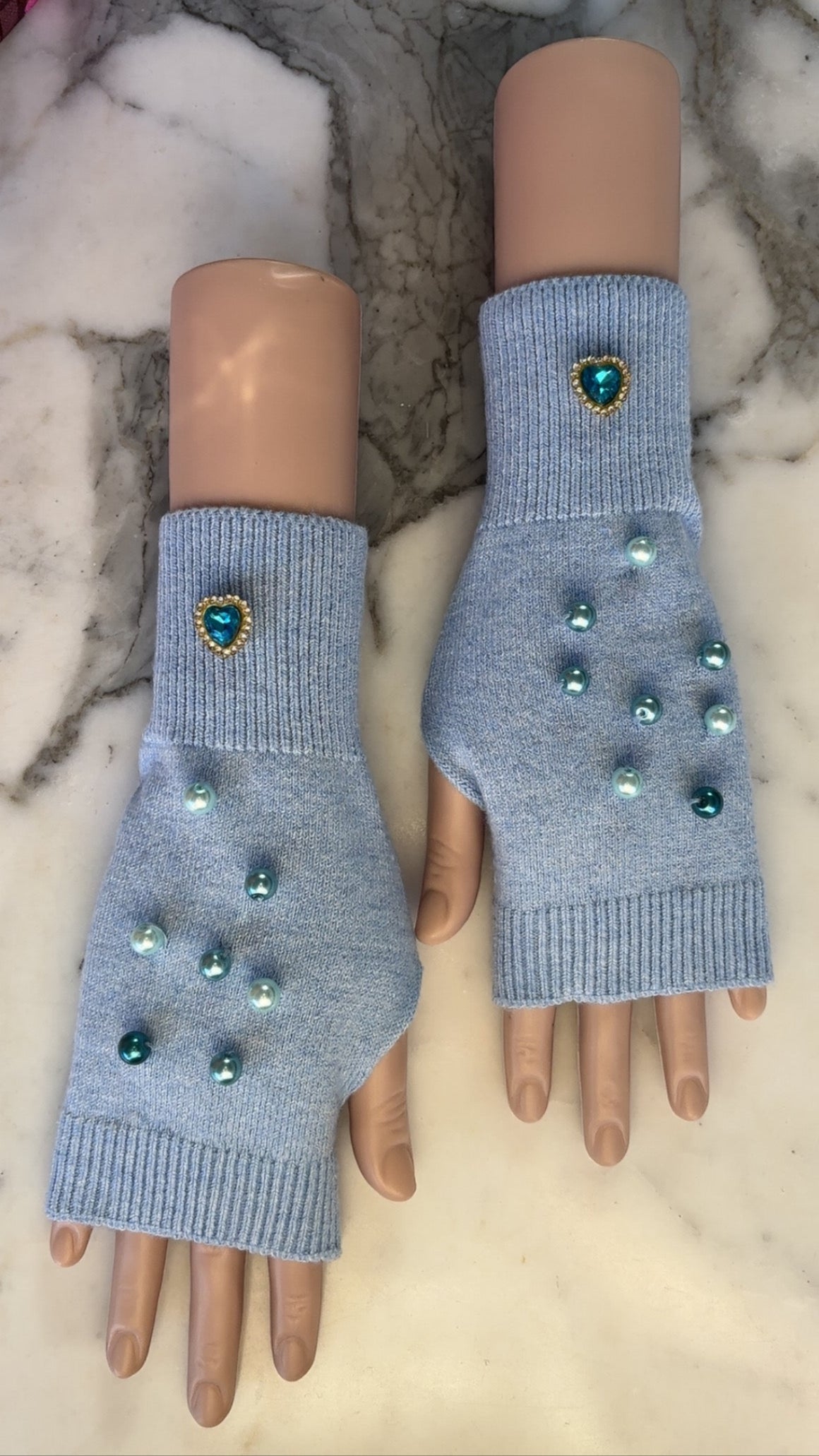 Cashmere Fingerless Gloves