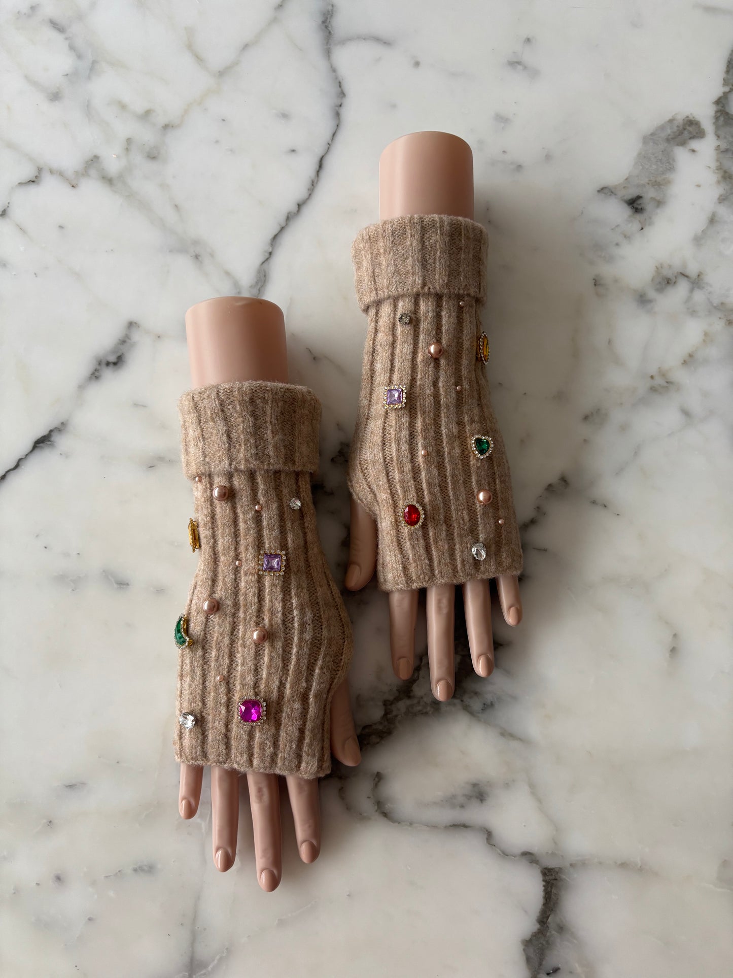 Cashmere Fingerless Gloves
