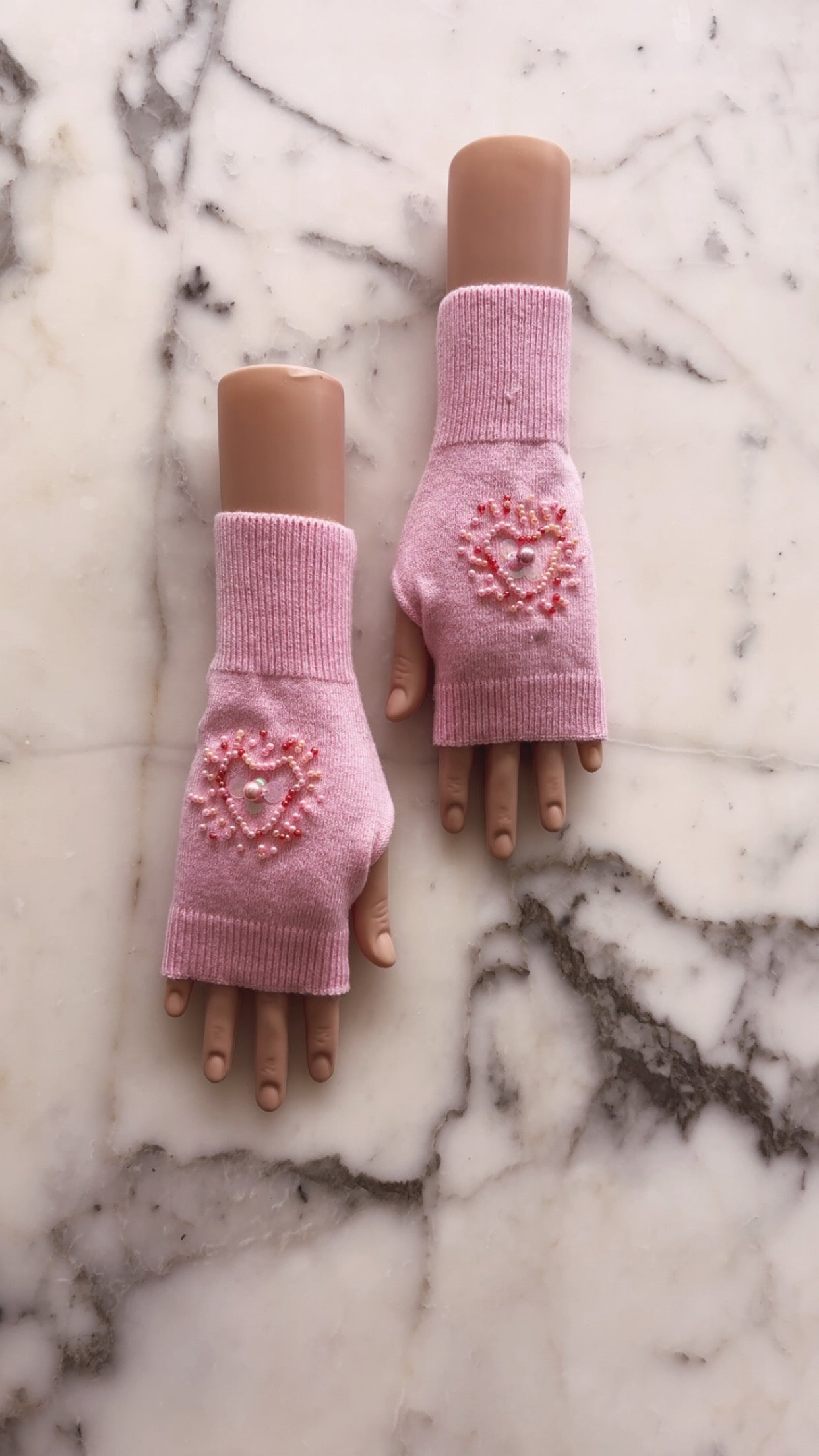 Cashmere Fingerless Gloves